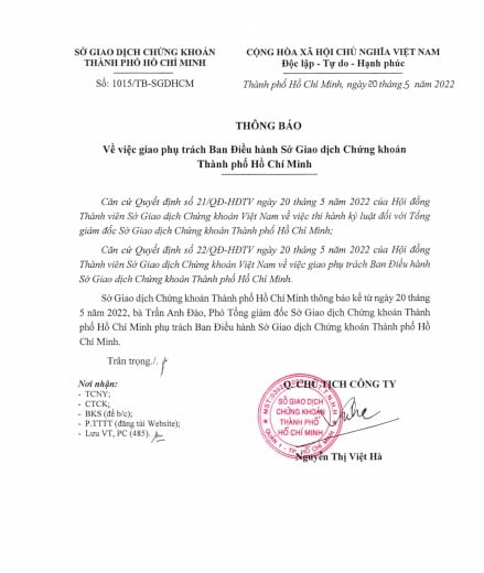 Buộc thôi việc ông Lê Hải Trà, người mới điều hành HoSE là ai? - Ảnh 3.