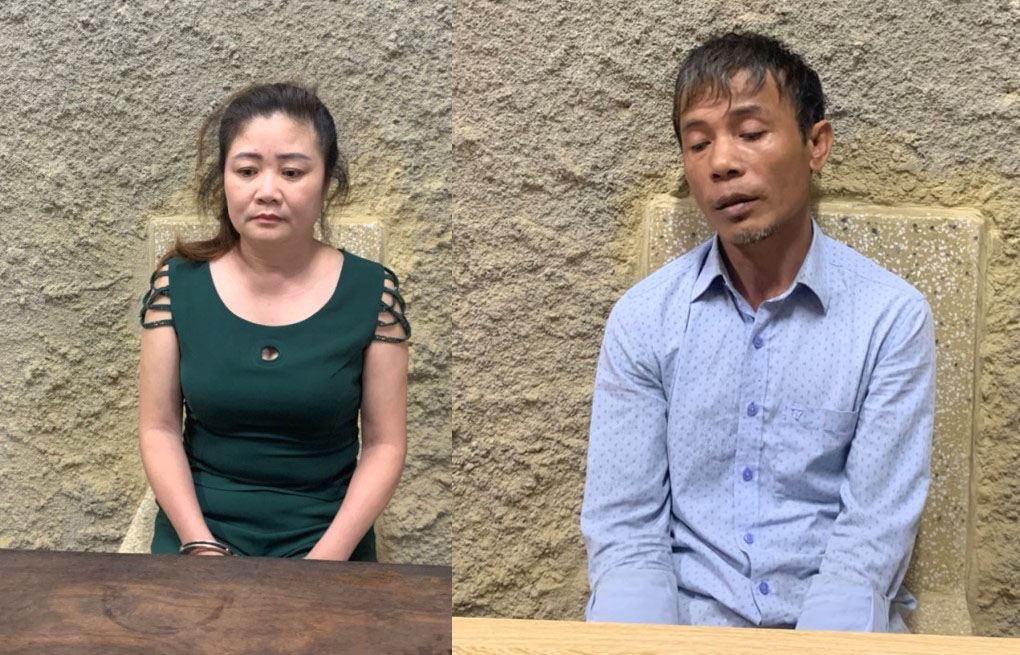 Thanh Hóa: Bắt giữ 2 vợ chồng chuyên làm giả đăng ký xe ô tô để chiếm đoạt tài sản - Ảnh 1.