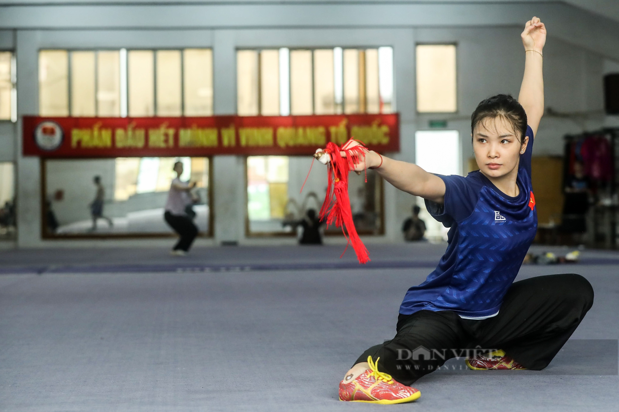 Cô gái Vàng của Wushu Việt Nam Dương Thúy Vi cùng đồng đội sẵn sàng chinh phục SEA Games 31 - Ảnh 14.
