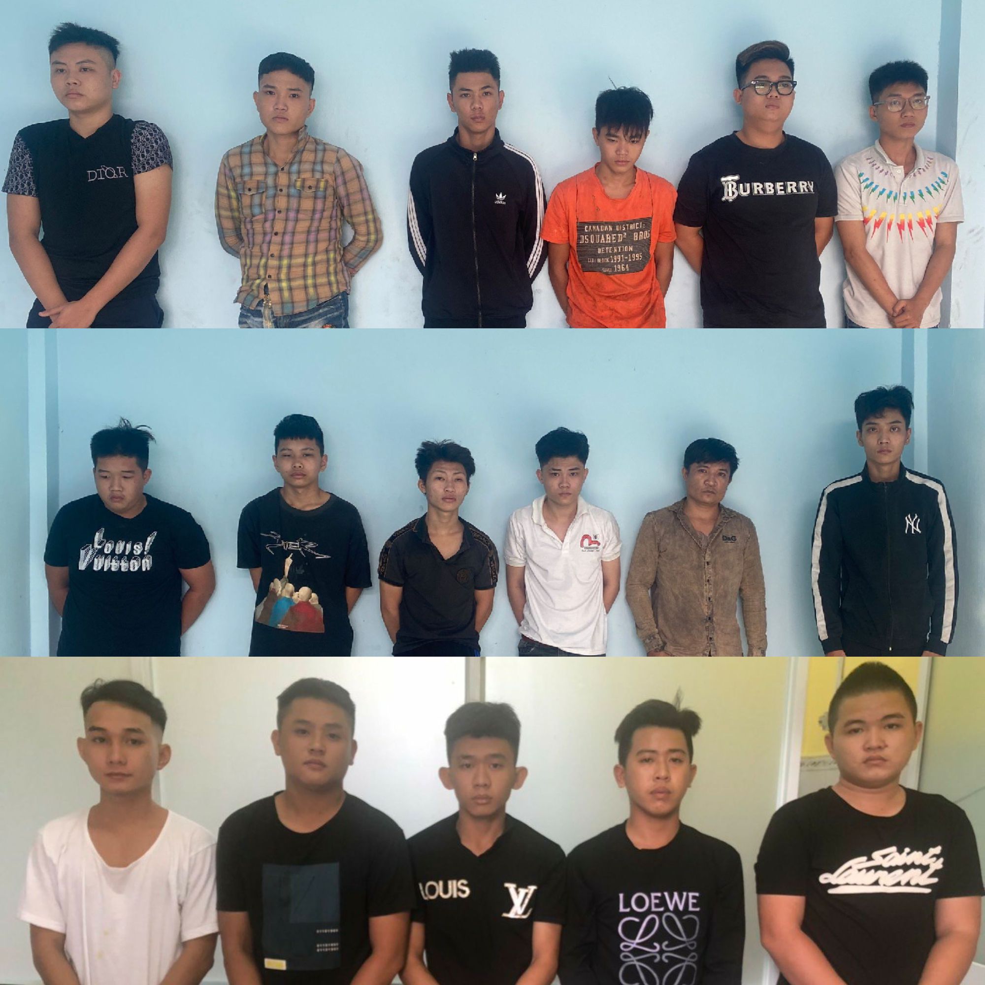 Bắt giữ 17 đối tượng rượt đuổi chém nhau loạn xạ trên địa bàn TP. Thủ Đức - Ảnh 2.
