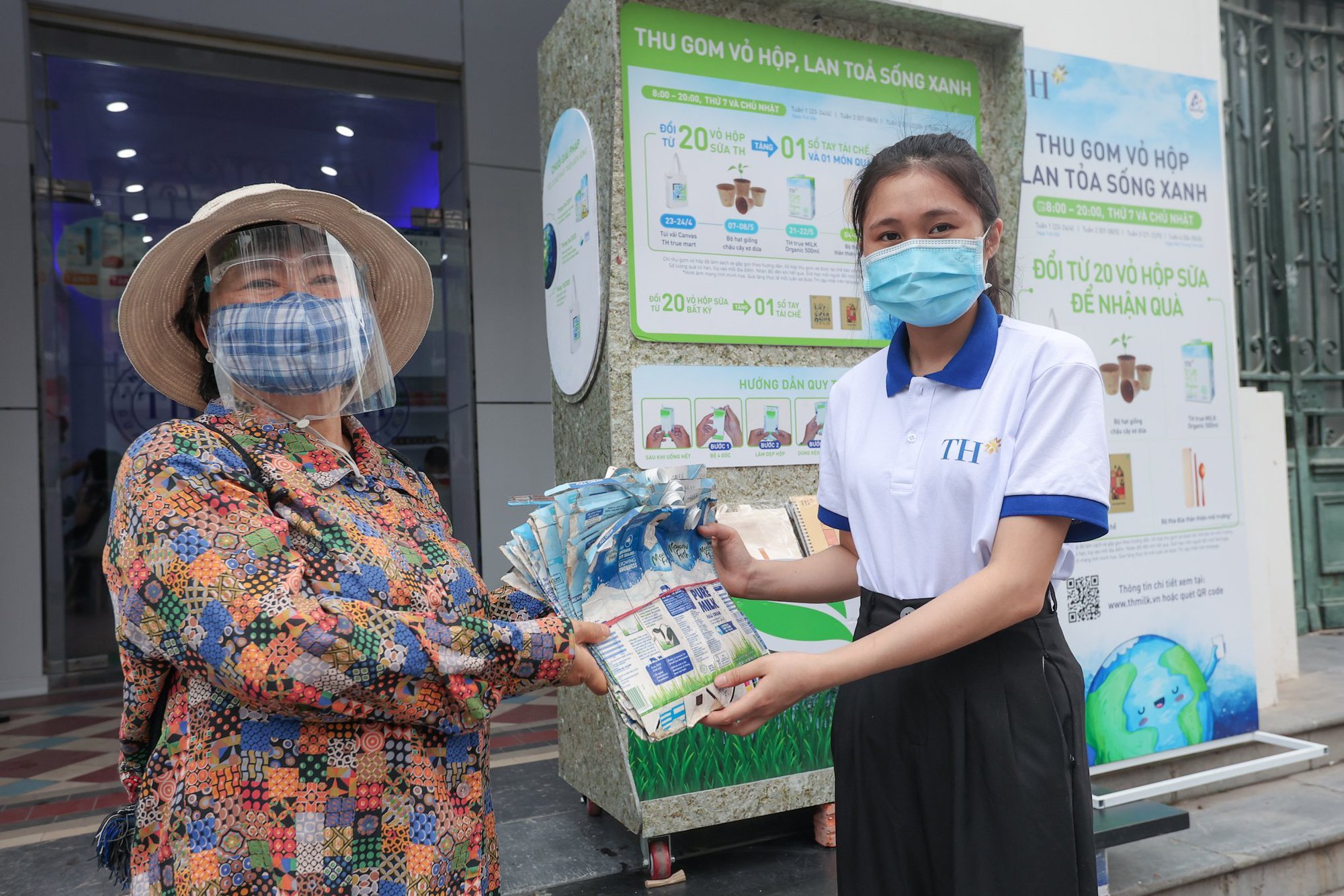 Ngày Môi trường thế giới, cùng TH thu gom vỏ hộp, lan tỏa sống xanh - Ảnh 3.