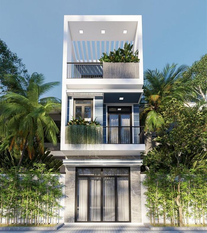 10 mẫu nhà ống 3 tầng thịnh hành nhất 2022 - Ảnh 4.