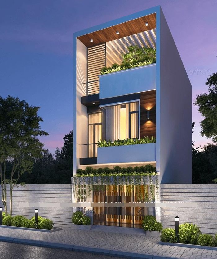 10 mẫu nhà ống 3 tầng thịnh hành nhất 2022 - Ảnh 3.