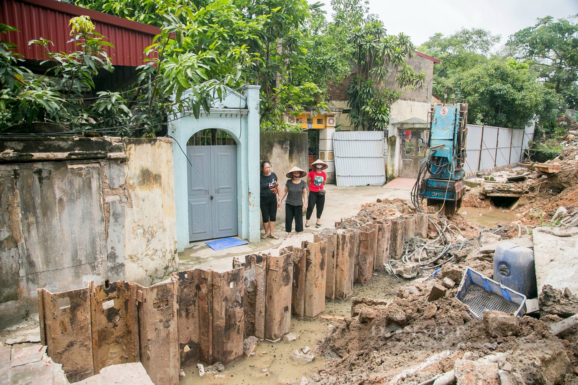 Hình hài cầu Như Nguyệt sau hai tháng thi công mở rộng - Ảnh 8.