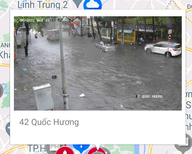 TP HCM mưa trắng trời, nhiều tuyến đường ngập sâu - Ảnh 6. TP HCM mưa trắng trời, nhiều tuyến đường ngập sâu - Ảnh 6.