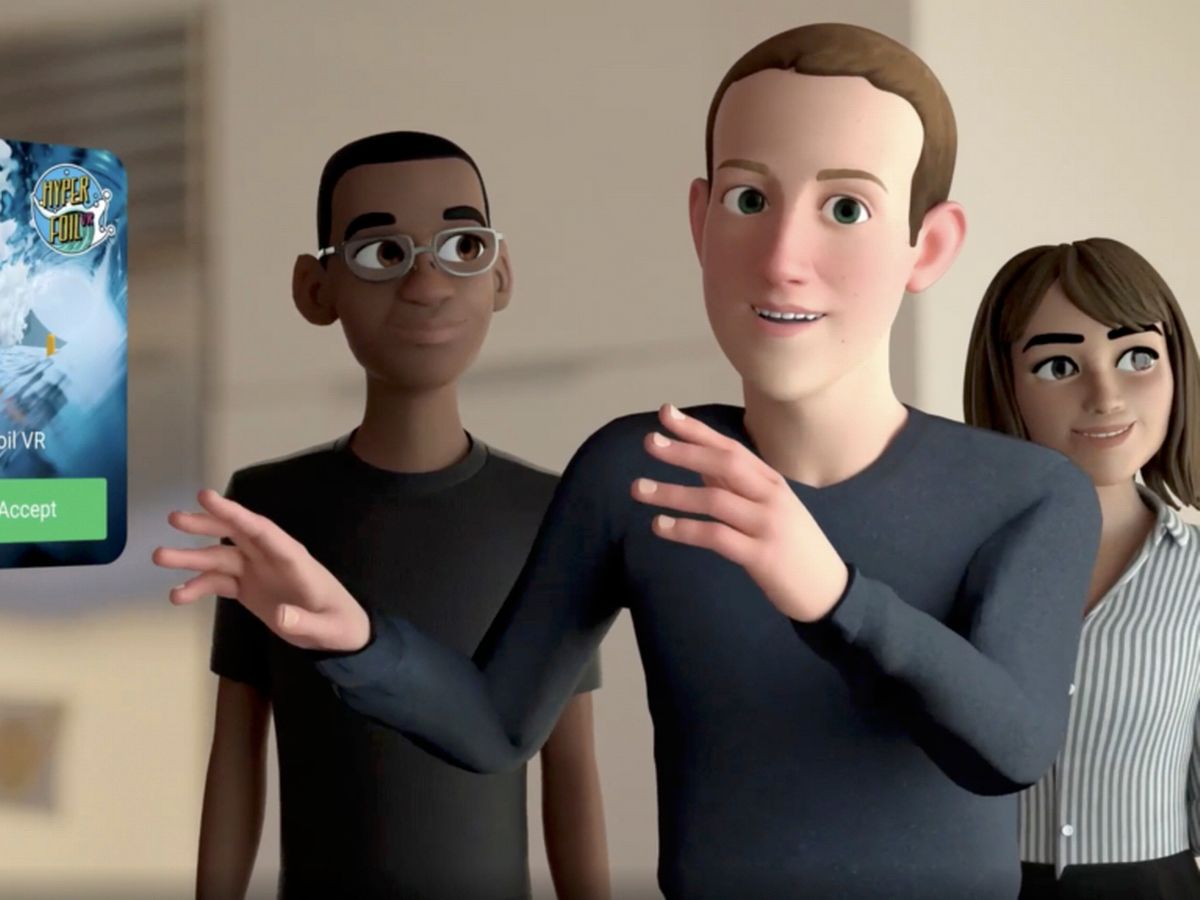 Người sáng lập và Giám đốc điều hành Facebook Mark Zuckerberg đang dự đoán thành công trong kinh doanh với metaverse vào cuối thập kỷ này. Ảnh: @AFP.