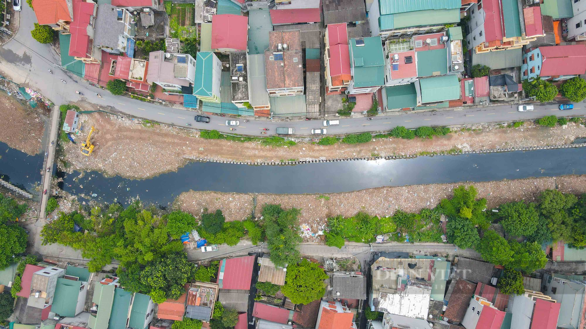 Hiện trạng dự án thoát nước nghìn tỷ ở phía Tây Thủ đô - Ảnh 3.