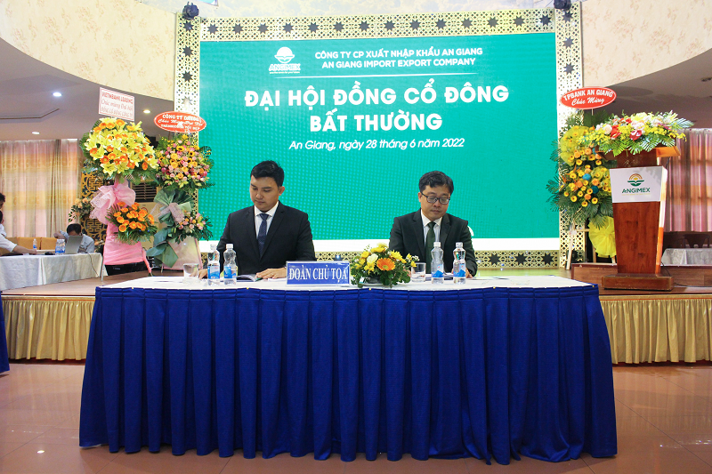 ĐHĐCĐ bất thường Angimex: Mở rộng vùng nguyên liệu và nỗ lực hoàn thành kế hoạch doanh thu điều chỉnh - Ảnh 1. ĐHĐCĐ bất thường Angimex: Mở rộng vùng nguyên liệu và nỗ lực hoàn thành kế hoạch doanh thu điều chỉnh - Ảnh 1.