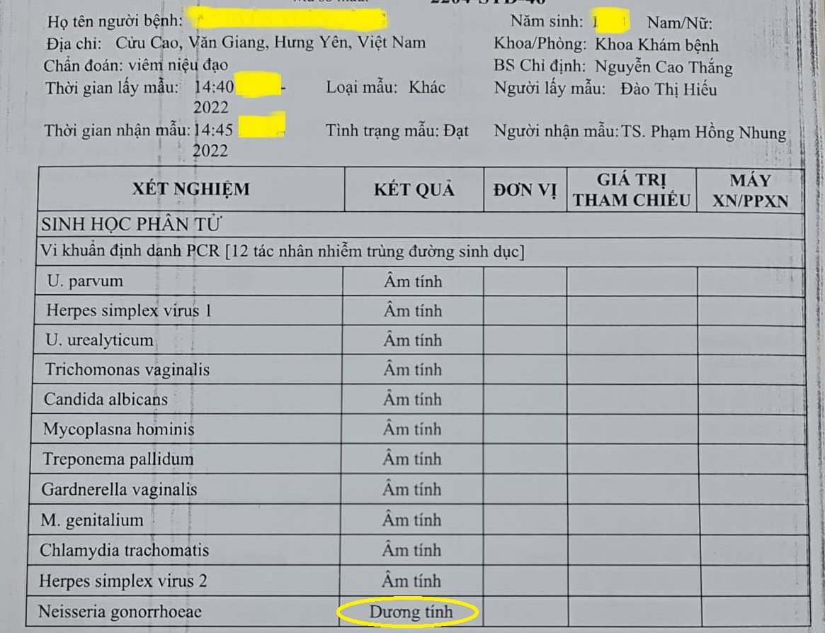 Bị lây bệnh lậu, chàng trai đã phải đến gặp bác sĩ sau 3 ngày gặp cô gái quen qua mạng. Ảnh: BVCC