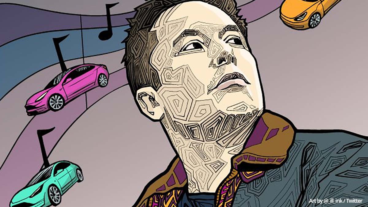 Elon Musk mới đây đã đưa ra &quot;dự cảm xấu&quot; về nền kinh tế có thể là thời điểm &quot;chim hoàng yến trong mỏ than&quot; của ngành công nghiệp ô tô. Ảnh: @AFP.