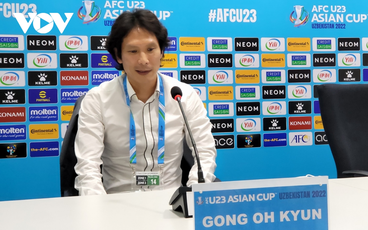 HLV Gong Oh-kyun nói gì khi U23 Việt Nam không thể thắng U23 Hàn Quốc thiếu Lee Kang-in? - Ảnh 1.