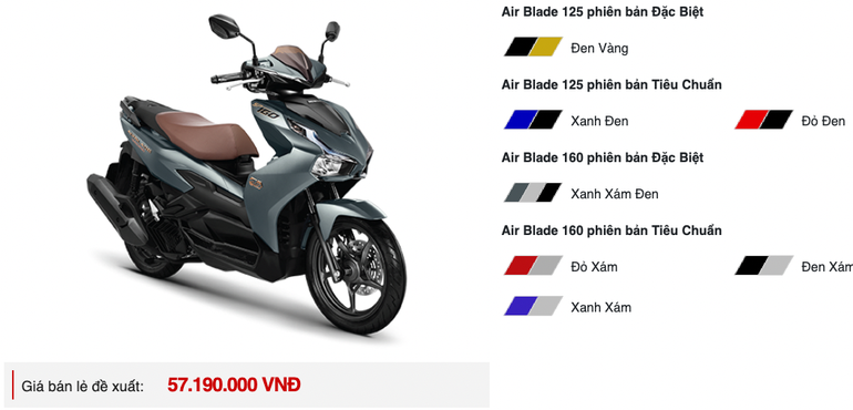 Honda Air Blade 2022 vừa ra mắt đã bị &quot;thổi giá&quot; hơn chục triệu đồng - Ảnh 2.