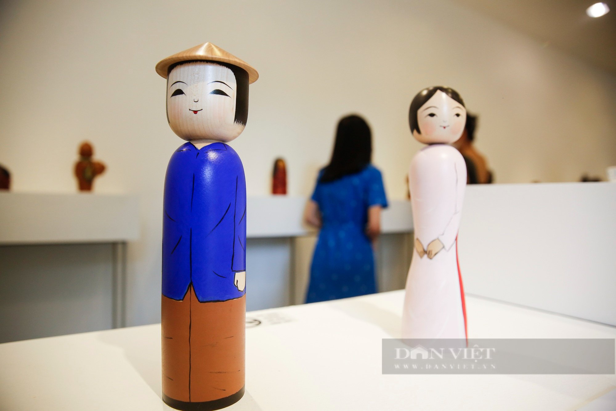 Chiêm ngưỡng búp bê gỗ Kokeshi không tay chân tại Hà Nội - Ảnh 7.