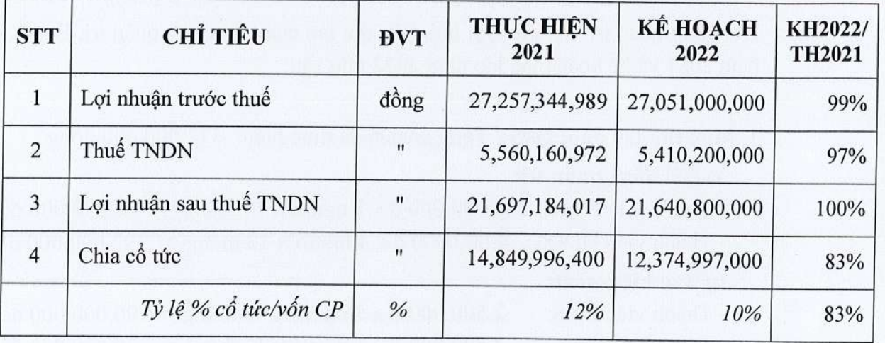 Cao su Bến Thành (BRC) dự kiến chi cổ tức năm 2022 tỷ lệ 10%, lợi nhuận đạt 21 tỷ đồng - Ảnh 1.