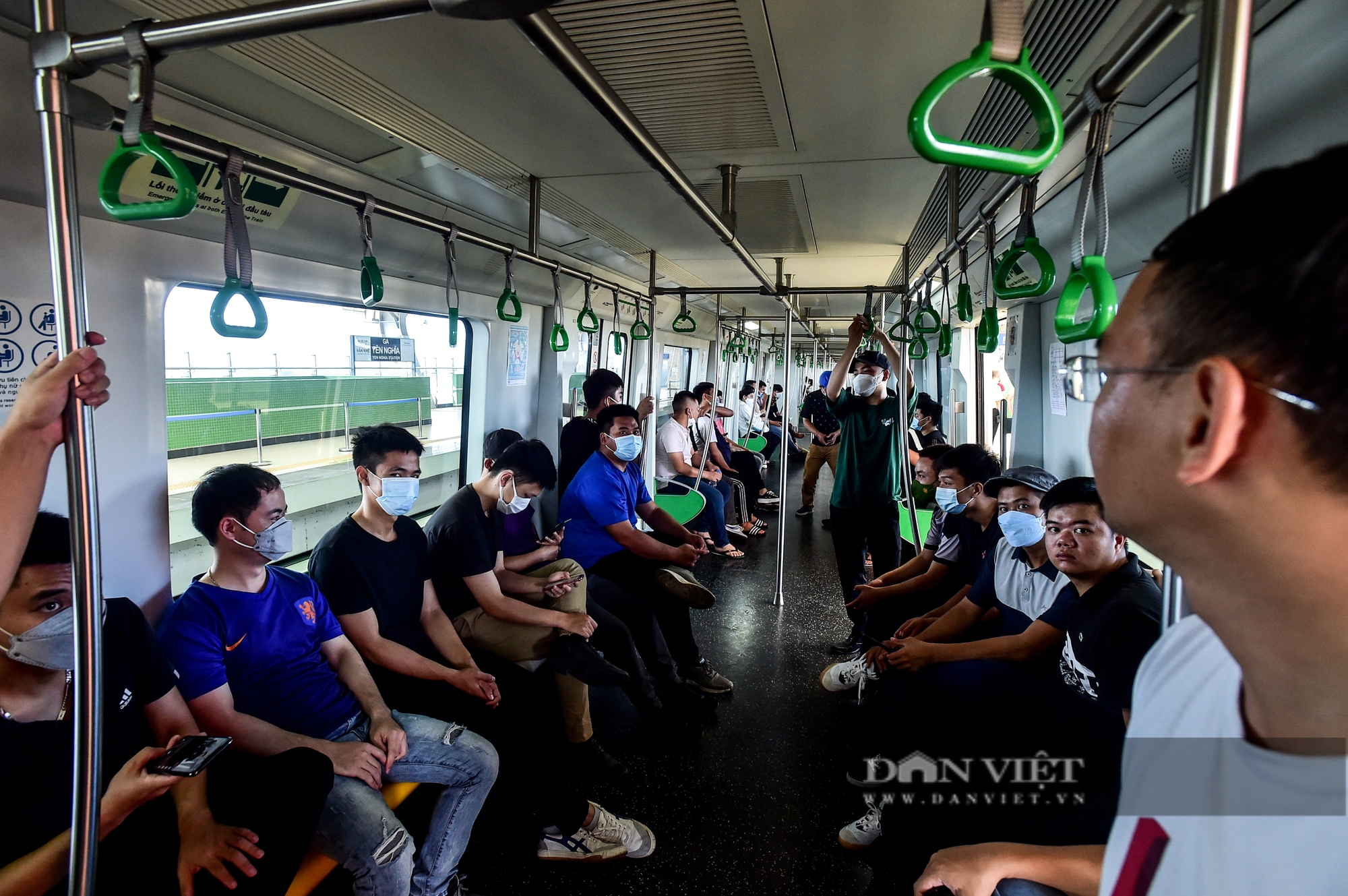Diễn tập sự cố cháy nổ và cứu hộ cứu nạn trên tuyến đường sắt Cát Linh - Hà Đông - Ảnh 4.