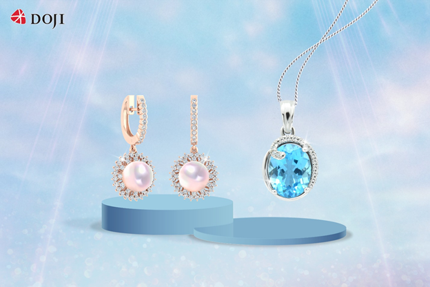 Tạo điểm nhấn cùng Trang sức Đá màu – Ngọc Trai với ưu đãi tới 35%