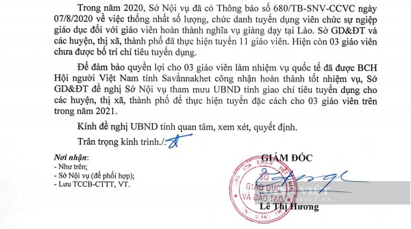 Giáo viên sang Lào dạy tình nguyện: Hy sinh tuổi xuân, lẽ nào nhận “kết đắng”? - Ảnh 4.