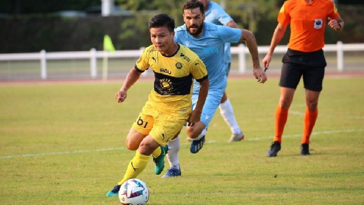 Lập cú đúp, Quang Hải sáng cửa đá chính vòng mở màn Ligue 2 - Ảnh 1.