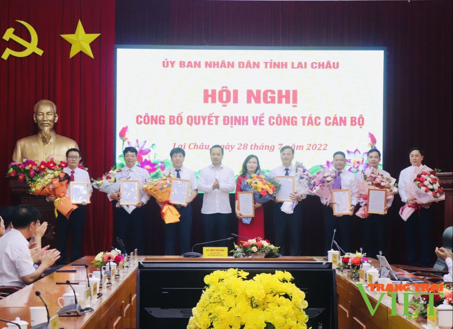 Lai Châu: Điều động và bổ nhiệm 8 lãnh đạo chủ chốt - Ảnh 1. Lai Châu: Điều động và bổ nhiệm 8 lãnh đạo chủ chốt - Ảnh 1.