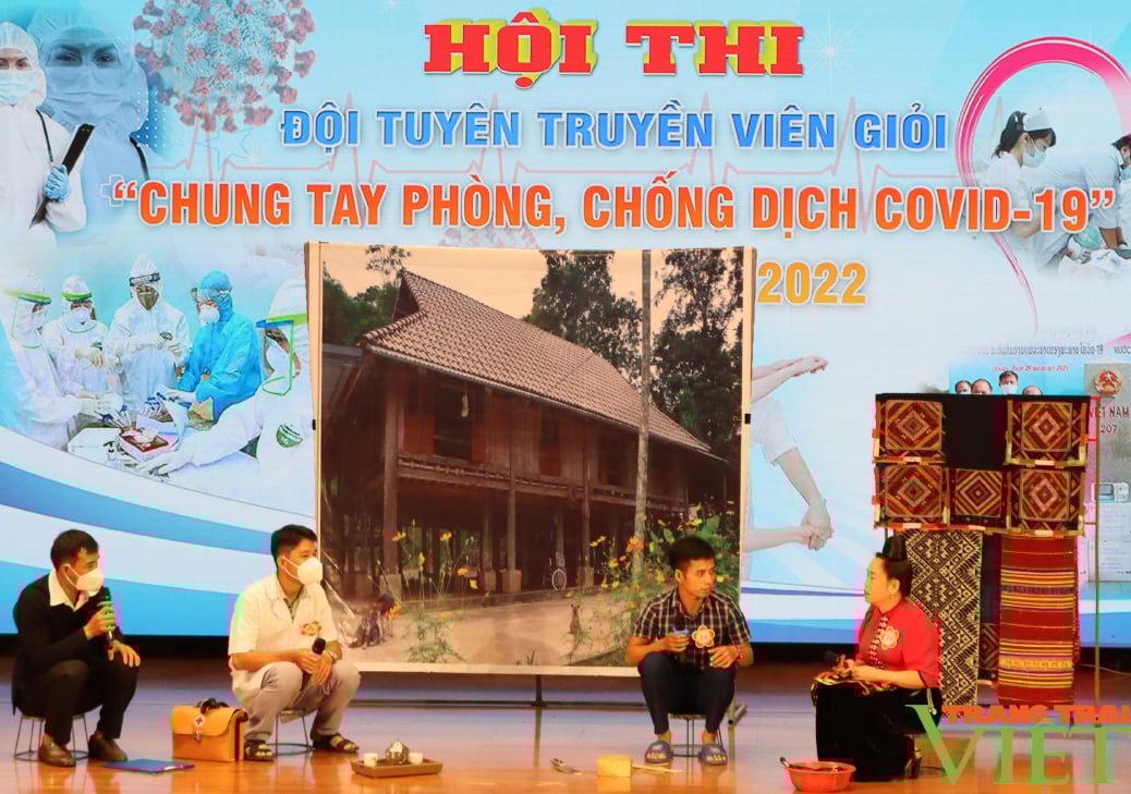 Sơn La: Sôi nổi Hội thi chung tay phòng, chống dịch Covid-19 - Ảnh 4. Sơn La: Sôi nổi Hội thi chung tay phòng, chống dịch Covid-19 - Ảnh 4.