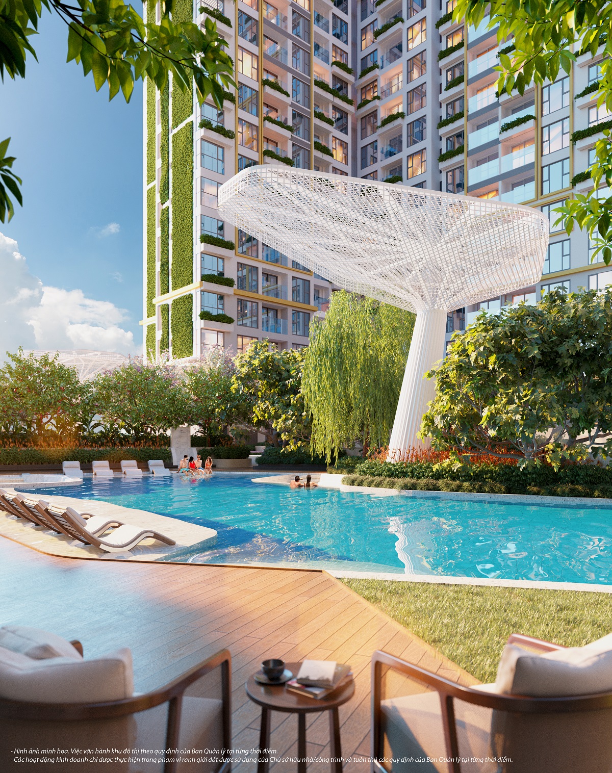 Đặc quyền tận hưởng loạt tiện ích riêng tư cho chất sống resort tại gia