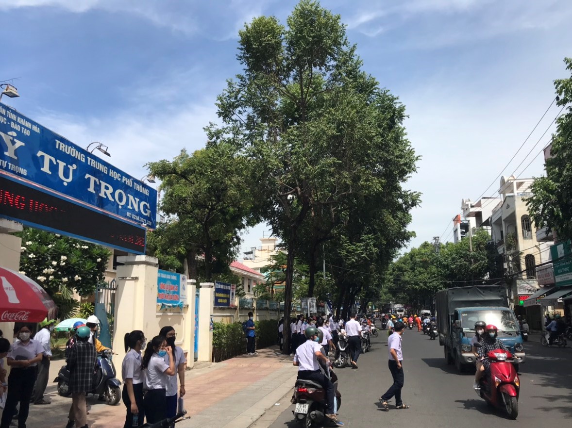 Khánh Hòa: Môn thi đầu tiên có một thí sinh nhiễm Covid-19 - Ảnh 1.