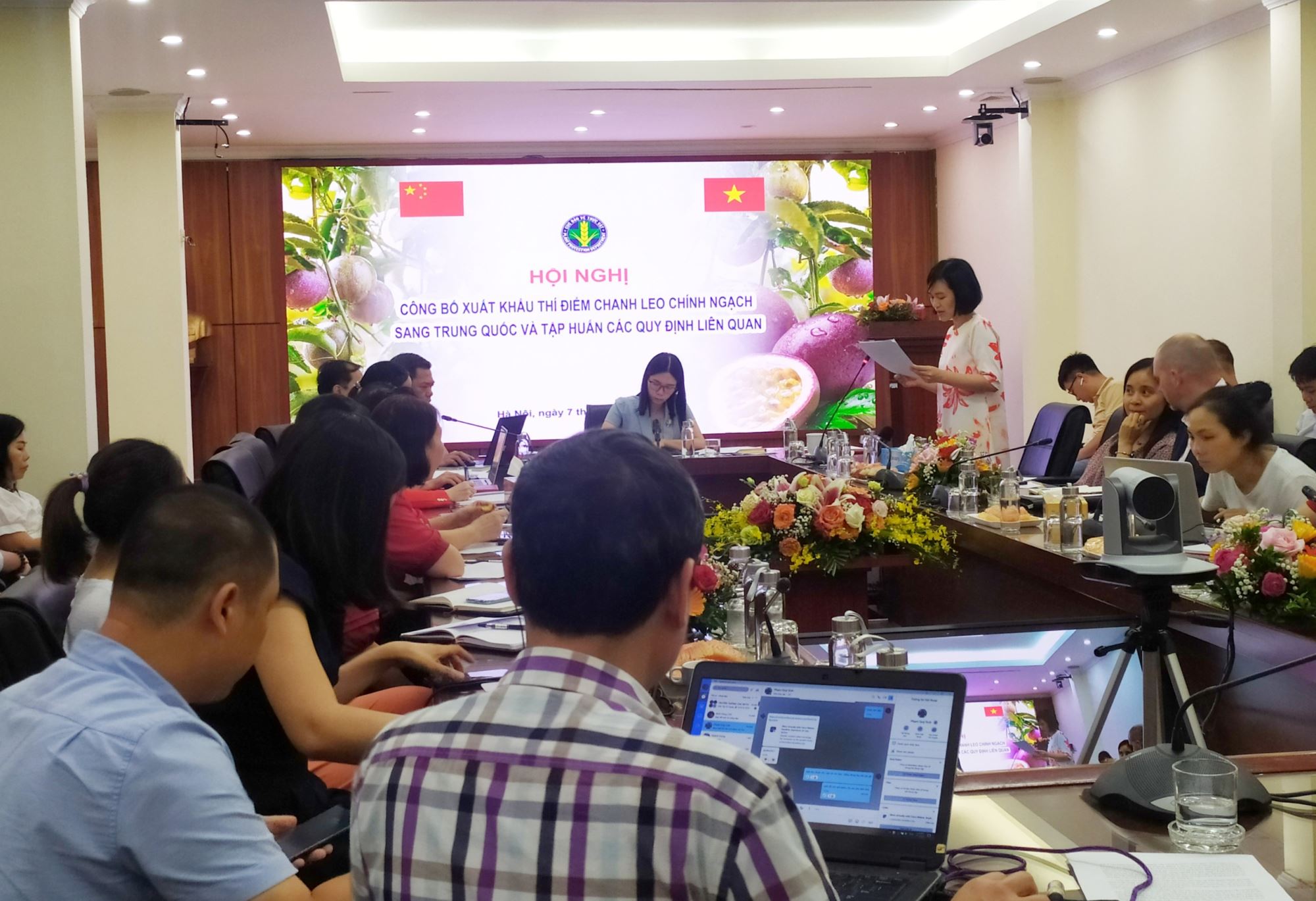 Cục Bảo vệ Thực vật: Sẽ cố gắng xuất khẩu lô hàng chanh leo đầu tiên sang Trung Quốc trong 1-2 tuần tới - Ảnh 1. Cục Bảo vệ Thực vật: Sẽ cố gắng xuất khẩu lô hàng chanh leo đầu tiên sang Trung Quốc trong 1-2 tuần tới - Ảnh 1.