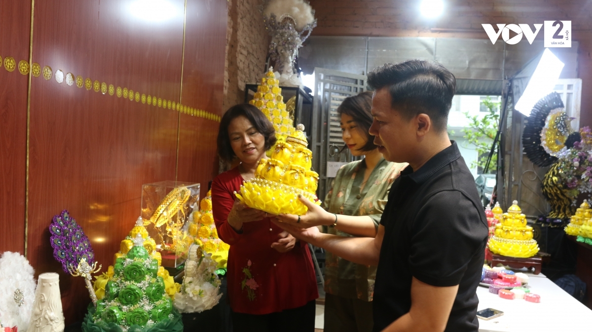 Oản nghệ thuật thu hút khách hàng ngày lễ Vu Lan - Ảnh 10. Oản nghệ thuật thu hút khách hàng ngày lễ Vu Lan - Ảnh 10.