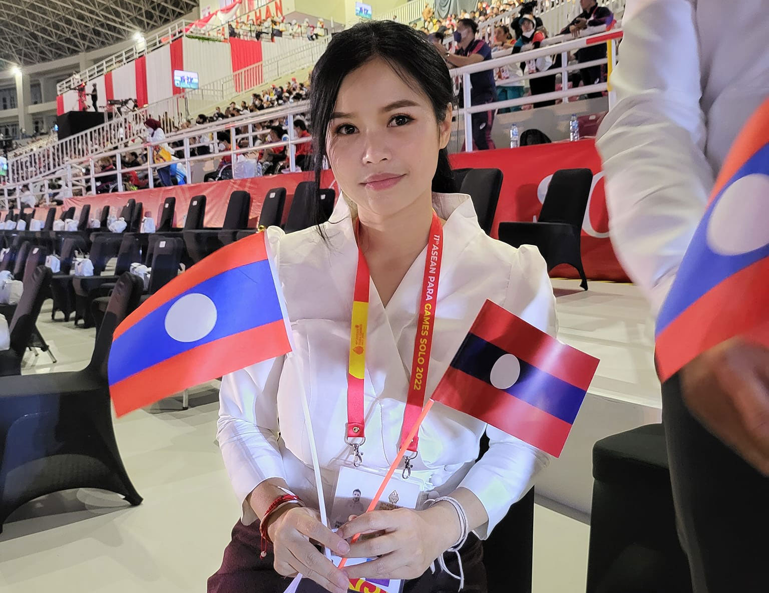 Nữ đại gia xinh đẹp góp phần giúp bóng đá Lào phát triển vượt bậc - Ảnh 3.