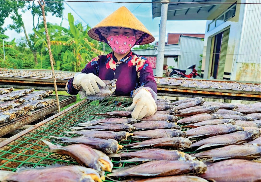 Nâng tầm nhãn hiệu &quot;Cá khô bổi U Minh&quot; - Ảnh 1.
