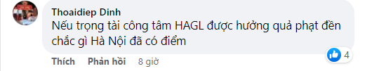 HAGL thua Hà Nội FC, nhiều CĐV &quot;trách móc&quot; trọng tài Ngô Duy Lân - Ảnh 8.
