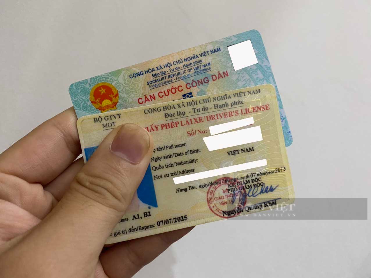 Mức phạt lỗi không GPLX, tích hợp vào CCCD gắn chip có thay thế được không - Ảnh 1.