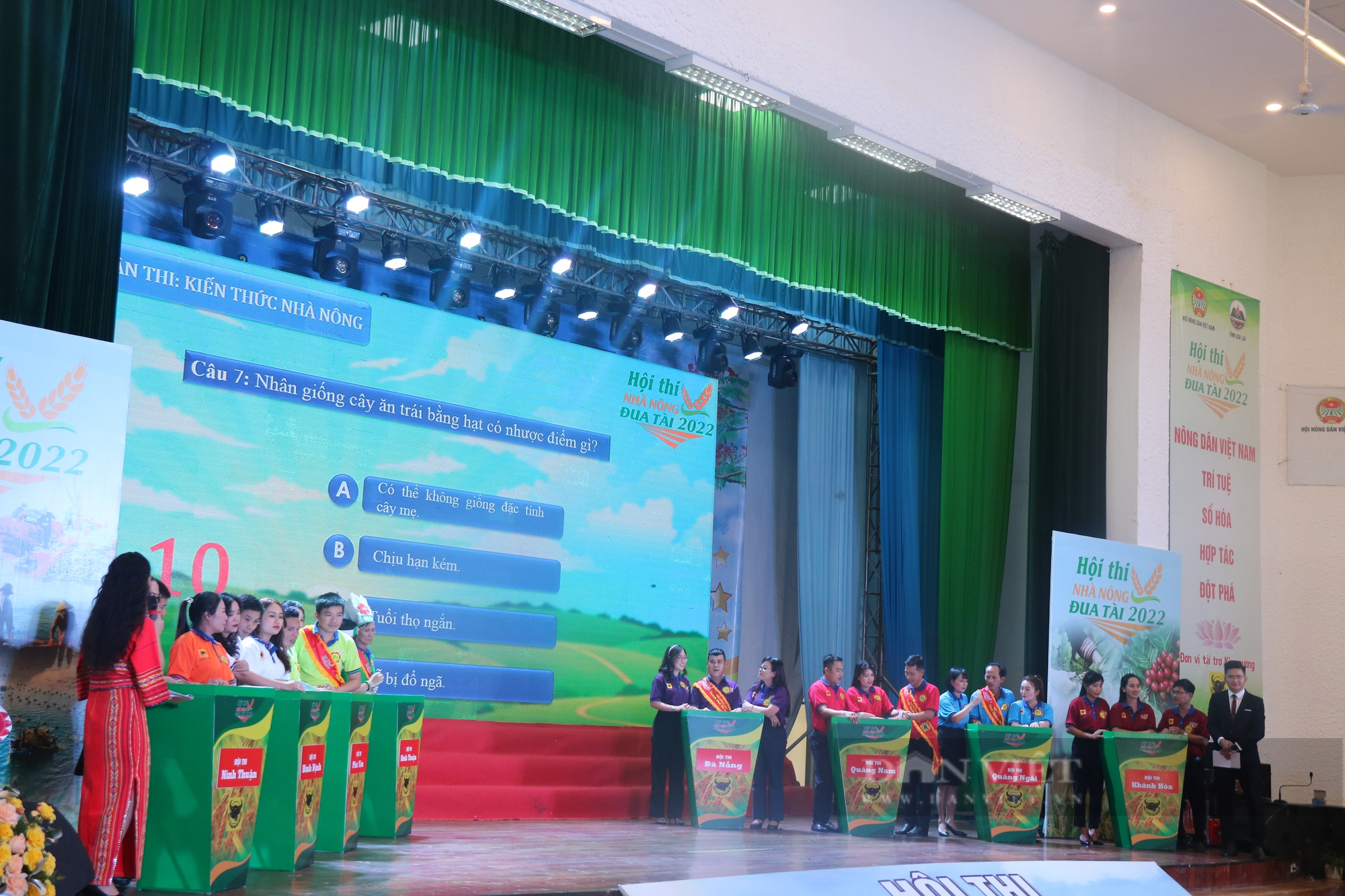 Sôi nổi, hấp dẫn trong từng phần thi tại Hội thi Nhà nông đua tài khu vực miền Trung - Tây Nguyên - Ảnh 3.