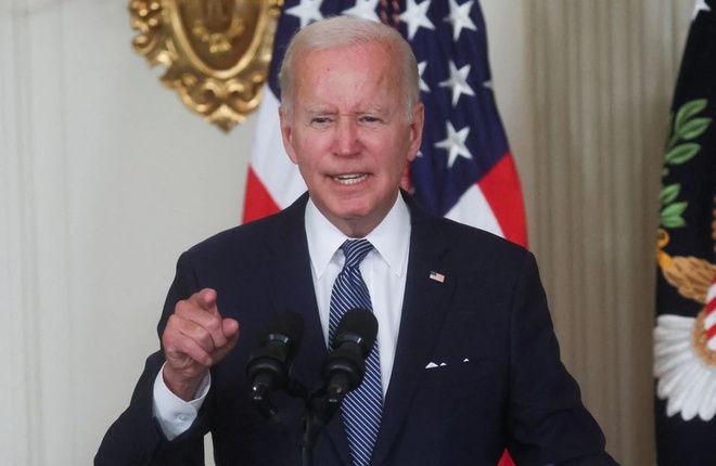 Tổng thống Biden ký ban hành Đạo luật Giảm lạm phát - Ảnh 1. Tổng thống Biden ký ban hành Đạo luật Giảm lạm phát - Ảnh 1.