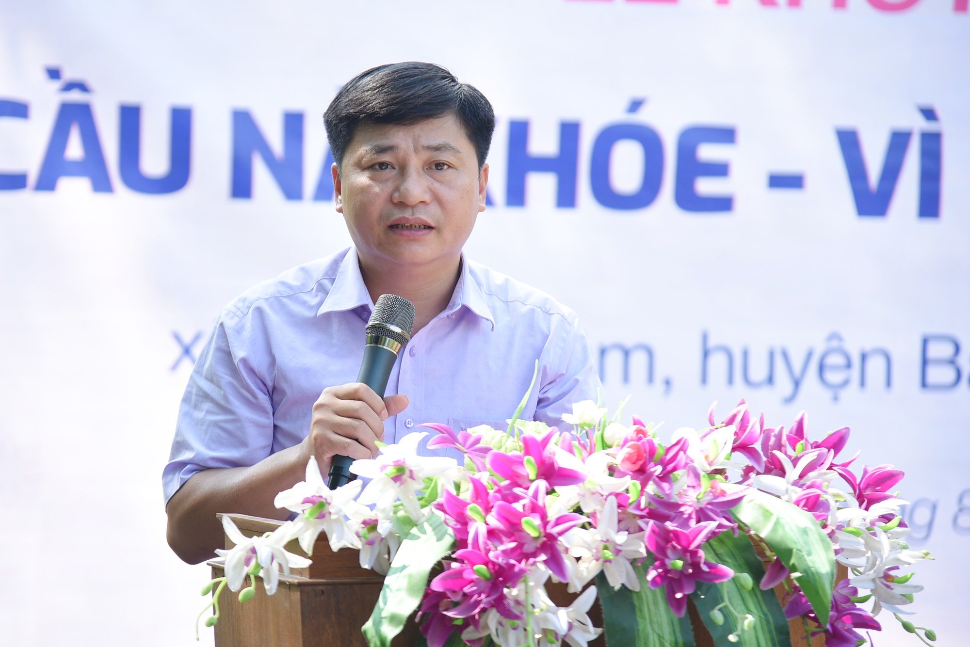 Ảnh: Toàn cảnh lễ khởi công xây cầu Nà Khóe (Cao Bằng) - Ảnh 8.