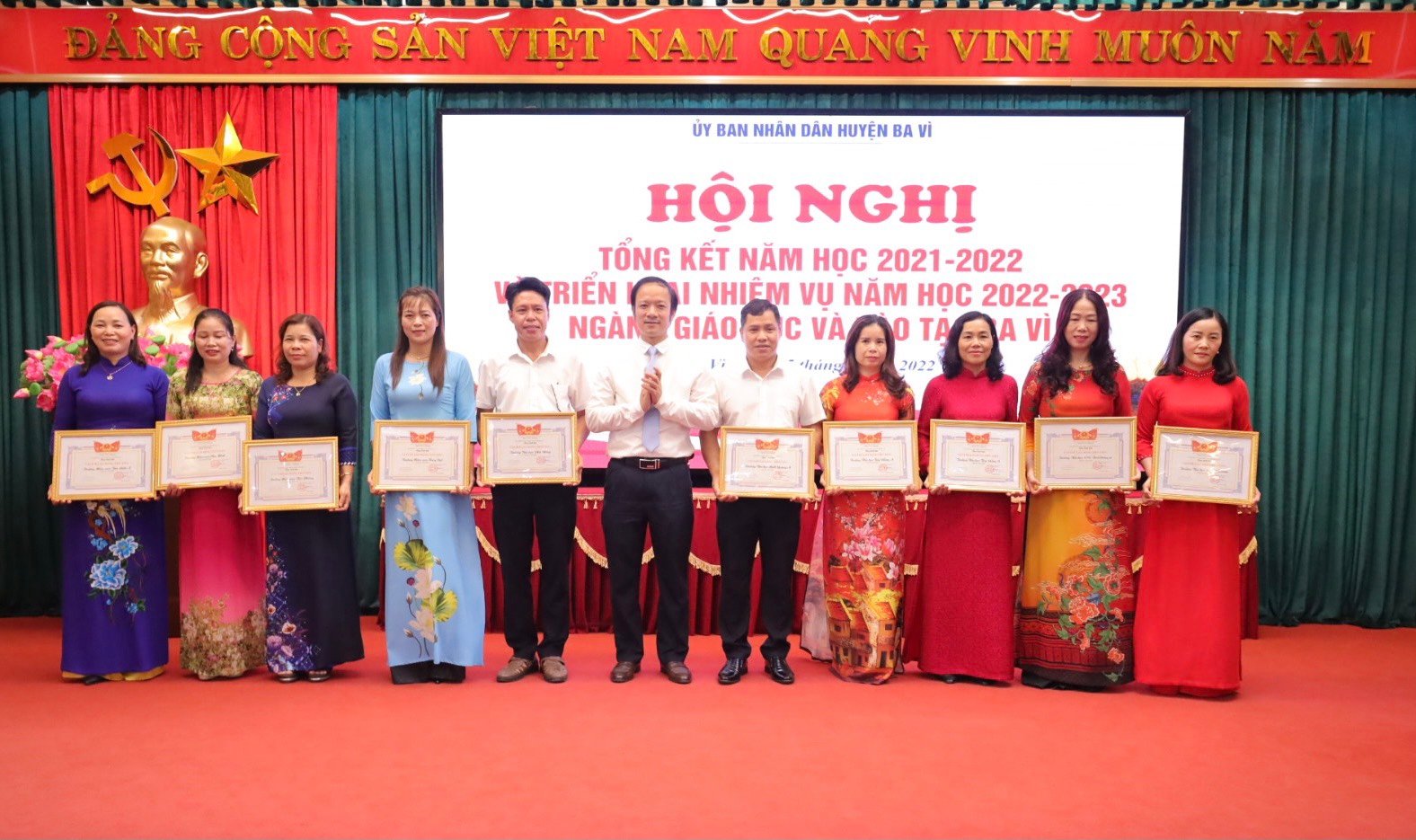 Ngành giáo dục huyện Ba Vì “đột phá”, đạt nhiều giải thưởng lớn ở cấp huyện, thành phố - Ảnh 3.