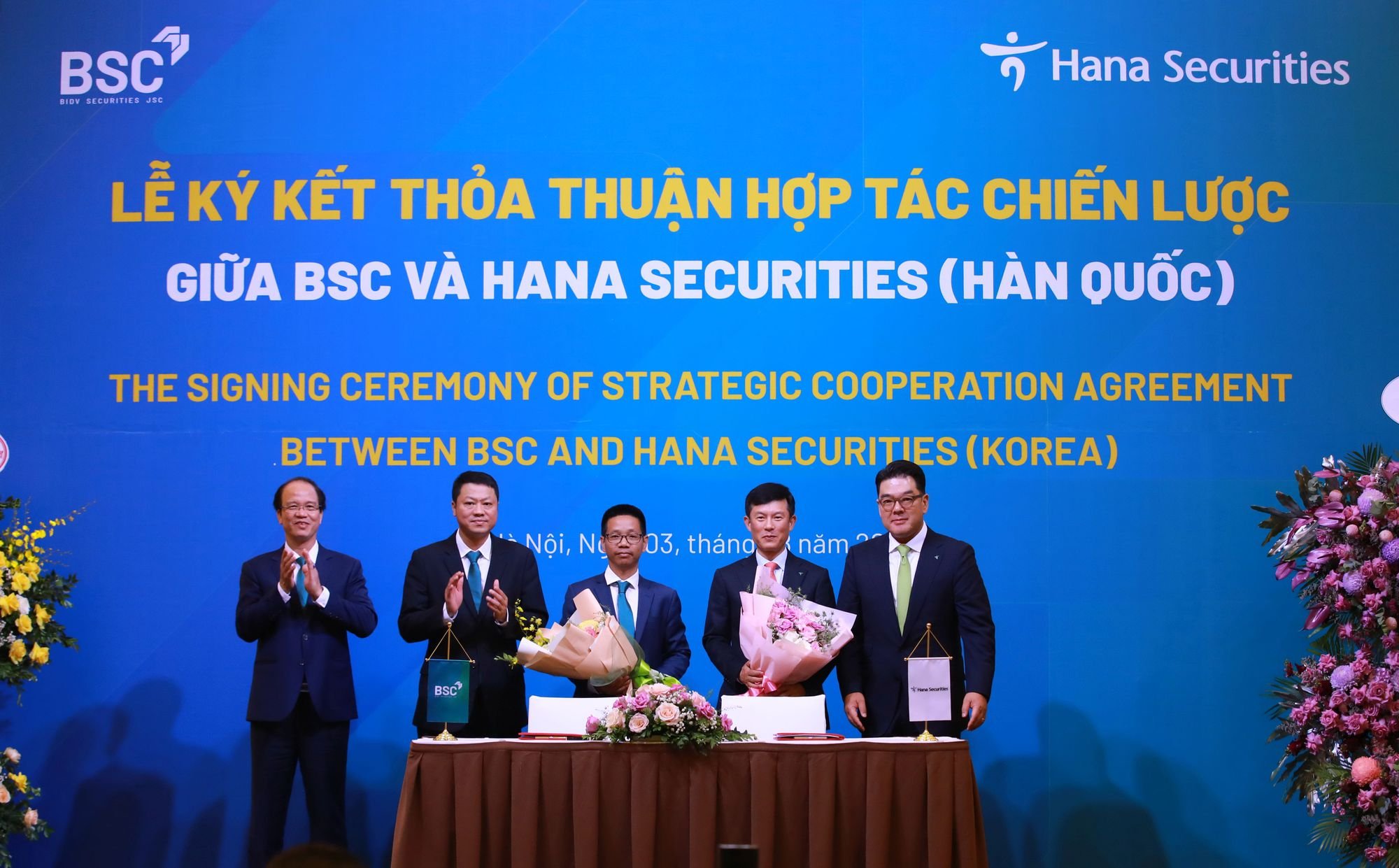 BSC và HSC (Hàn Quốc) ký kết thỏa thuận hợp tác chiến lược - Ảnh 2.