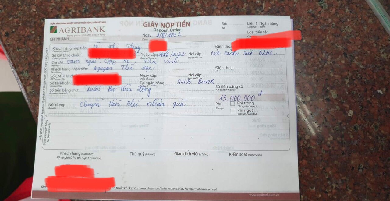 Kịp thời ngăn chặn vụ lừa đảo chuyển tiền để nhận quà từ nước ngoài - Ảnh 2.