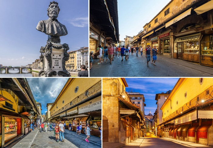 Ponte Vecchio, cây cầu đá lâu đời nhất ở châu Âu - Ảnh 3.