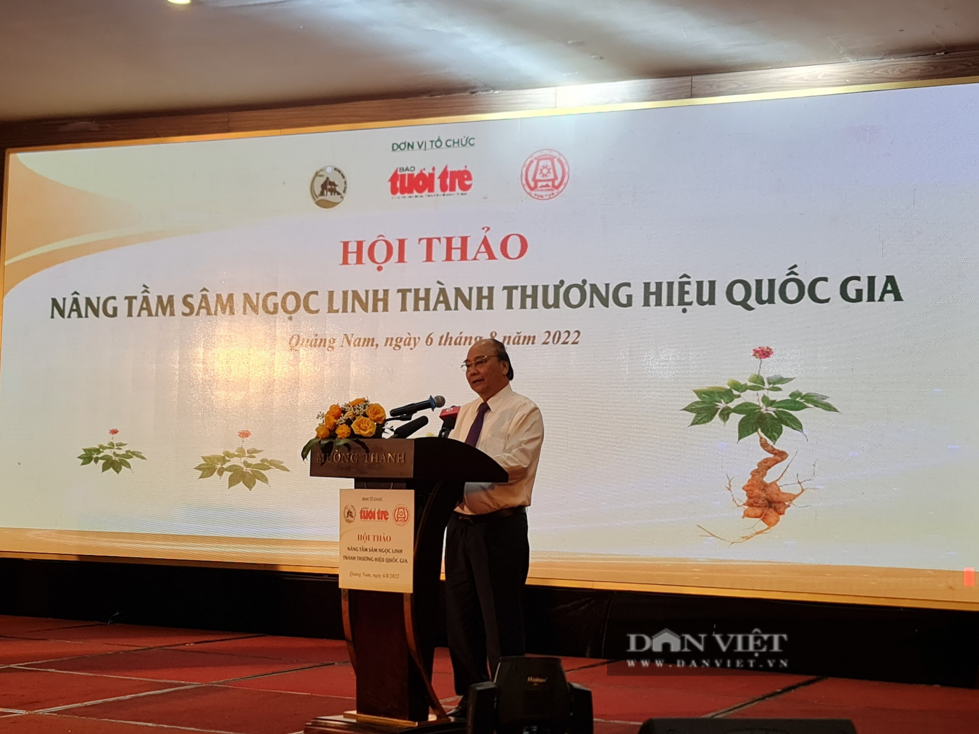 Chủ tịch nước Nguyễn Xuân Phúc: Sâm Ngọc Linh không chỉ là “quốc bảo” mà còn là quốc kế dân sinh - Ảnh 2.