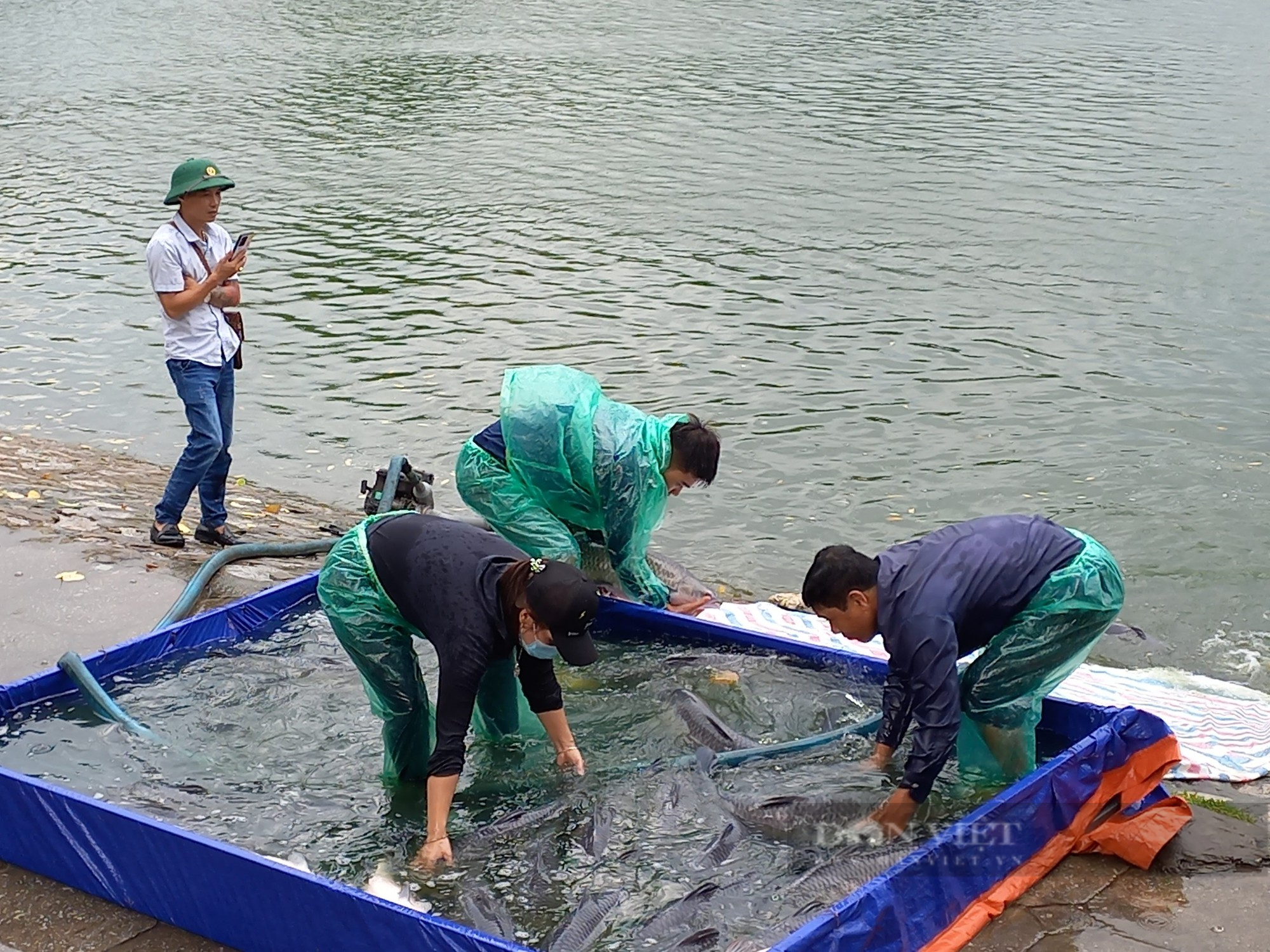 Câu cá có thưởng trái phép ở hồ công ích: Chủ hồ vô trách nhiệm với nhiệm vụ được giao - Ảnh 4.