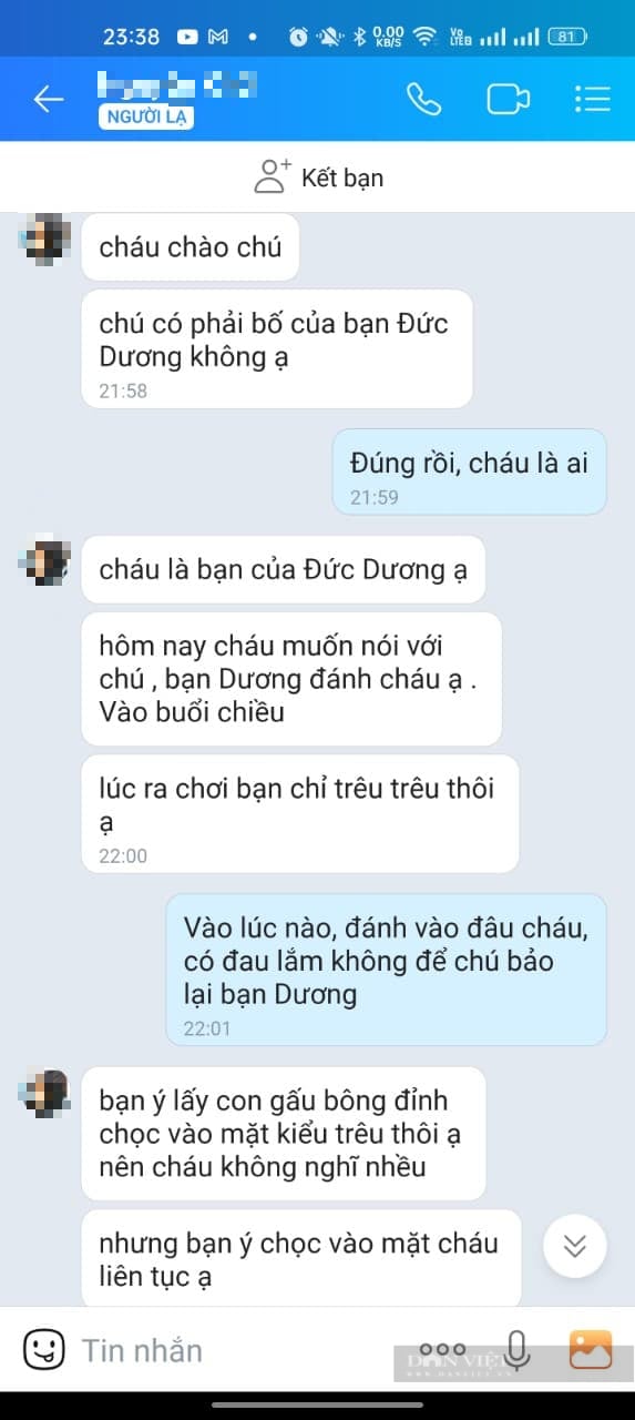 Thực hư chuyện cậu bé lớp 7 bị bạn đánh nhưng có cách xử lý khiến người lớn thán phục - Ảnh 1.