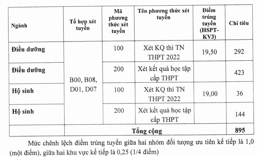 So sánh điểm chuẩn ngành Y Dược năm 2022: Những trường nào trên 9 điểm/môn mới đỗ? - Ảnh 8.