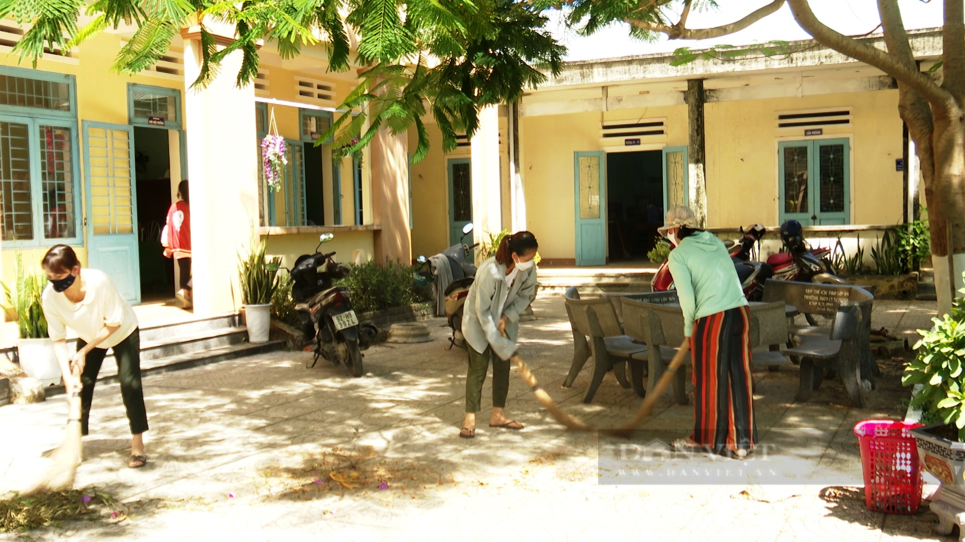 Quảng Nam: Xứ Tiên sẵn sàng chờ ngày khai trống đón học sinh bước vào năm học mới - Ảnh 6.