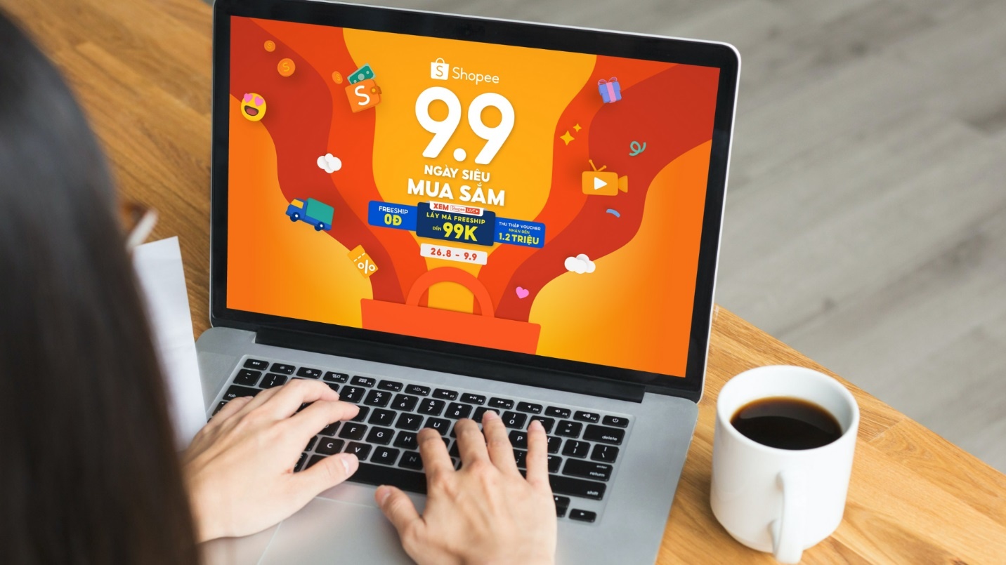 Shopee tung loạt ưu đãi hấp dẫn tại sự kiện "9.9 ngày siêu mua sắm" - Ảnh 1. Shopee tung loạt ưu đãi hấp dẫn tại sự kiện "9.9 ngày siêu mua sắm" - Ảnh 1.