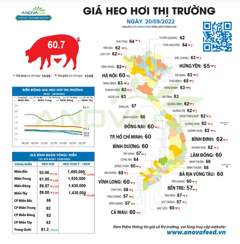 Giá lợn hơi đi ngang trên diện rộng, đà giảm có chấm dứt? - Ảnh 1.