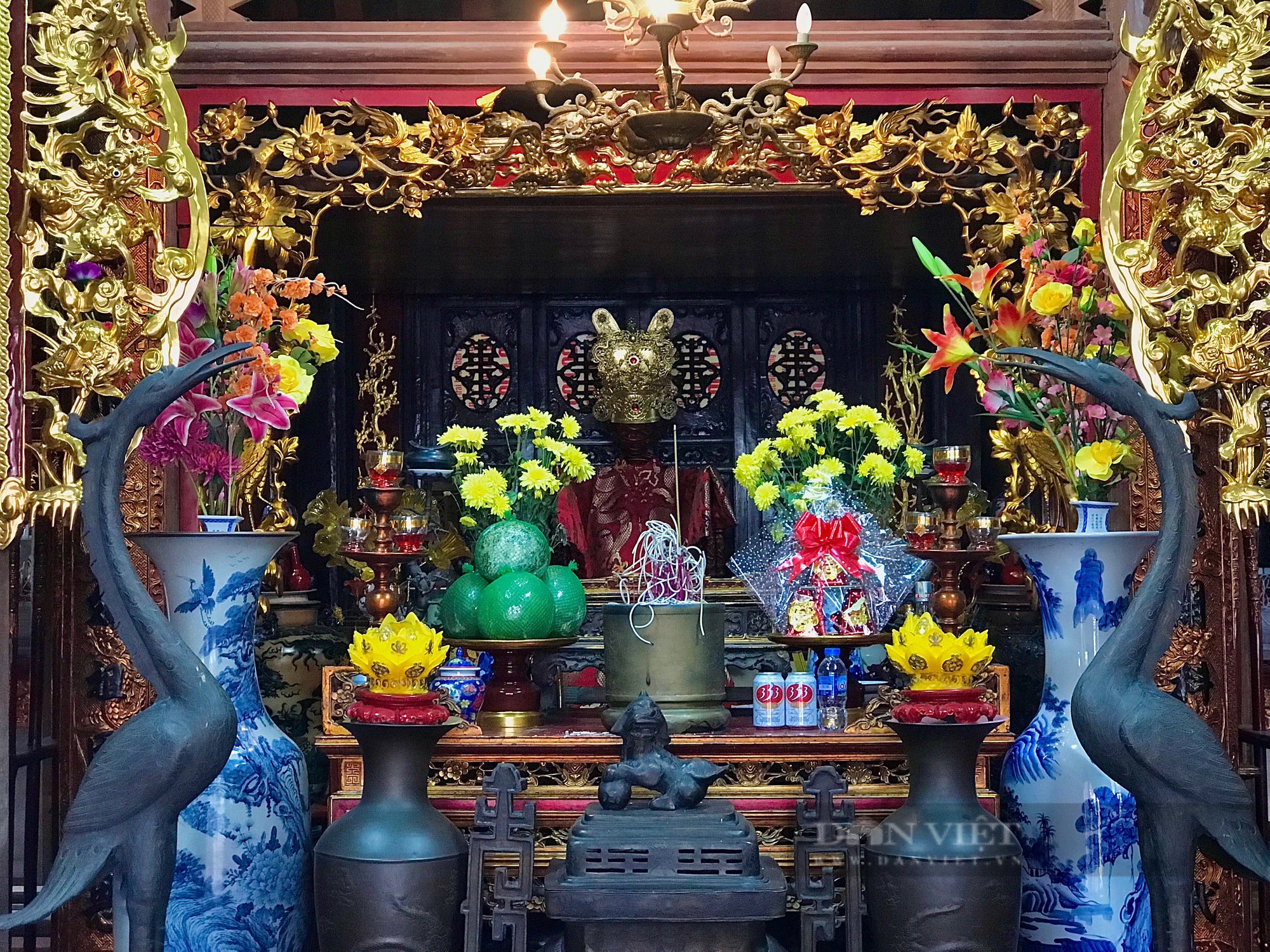 Chiêm ngưỡng nhà thờ cổ 400 tuổi của dòng họ Phan ở Hà Nội - Ảnh 4.