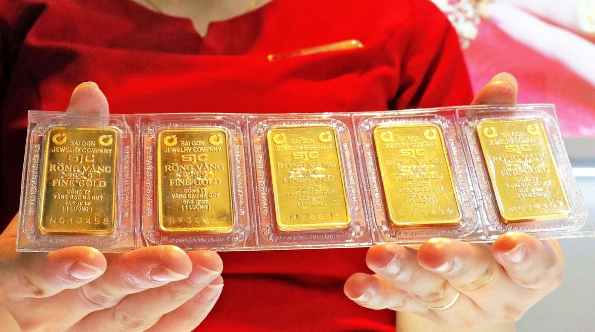 Giá vàng trong nước và thế giới cùng tăng nhẹ - Ảnh 1. Giá vàng trong nước và thế giới cùng tăng nhẹ - Ảnh 1.