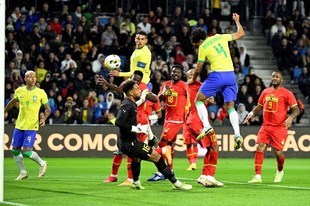 Vượt trội về đẳng cấp, ĐT Brazil thắng dễ ĐT Ghana - Ảnh 2.
