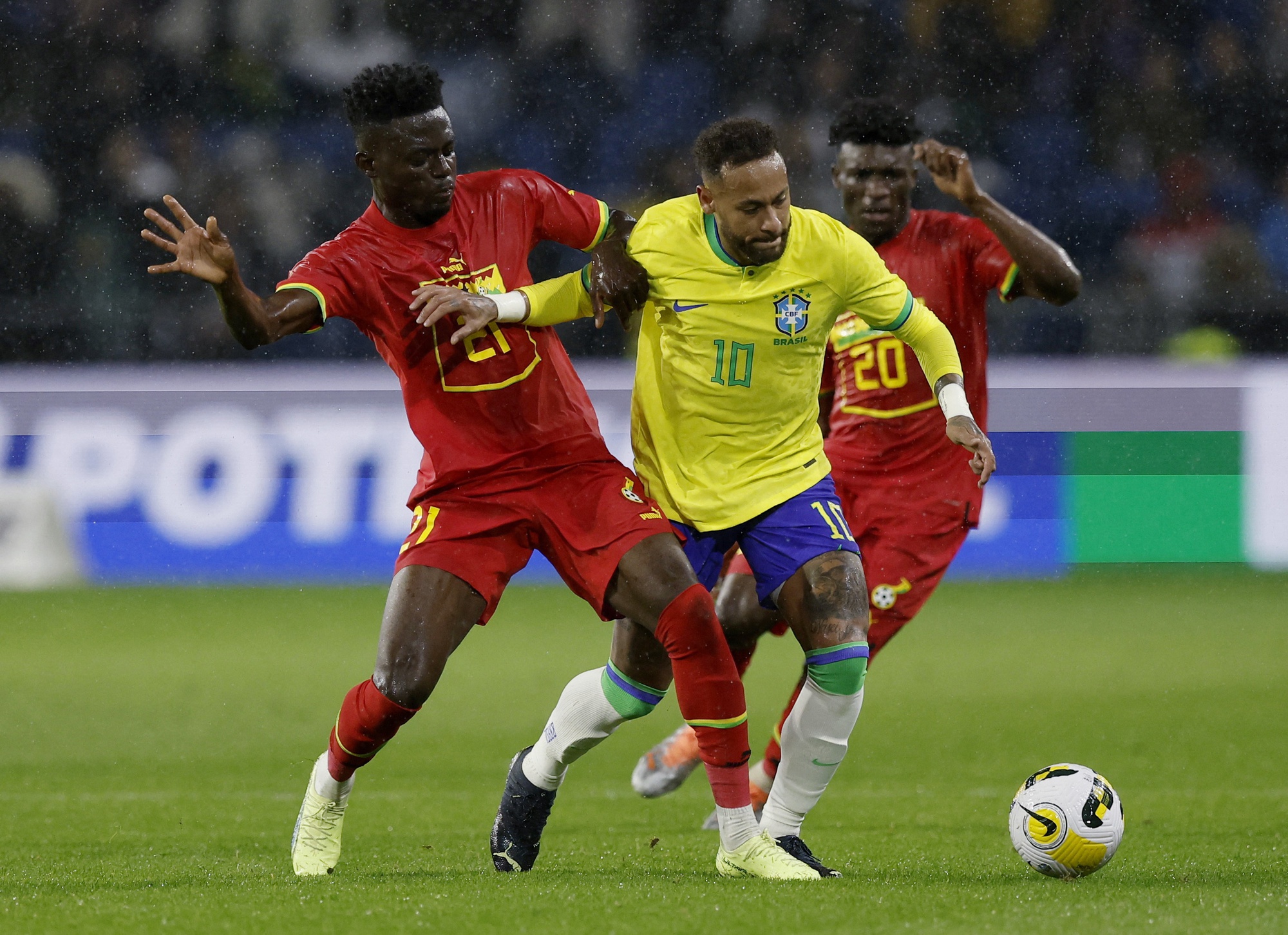 Vượt trội về đẳng cấp, ĐT Brazil thắng dễ ĐT Ghana - Ảnh 5.